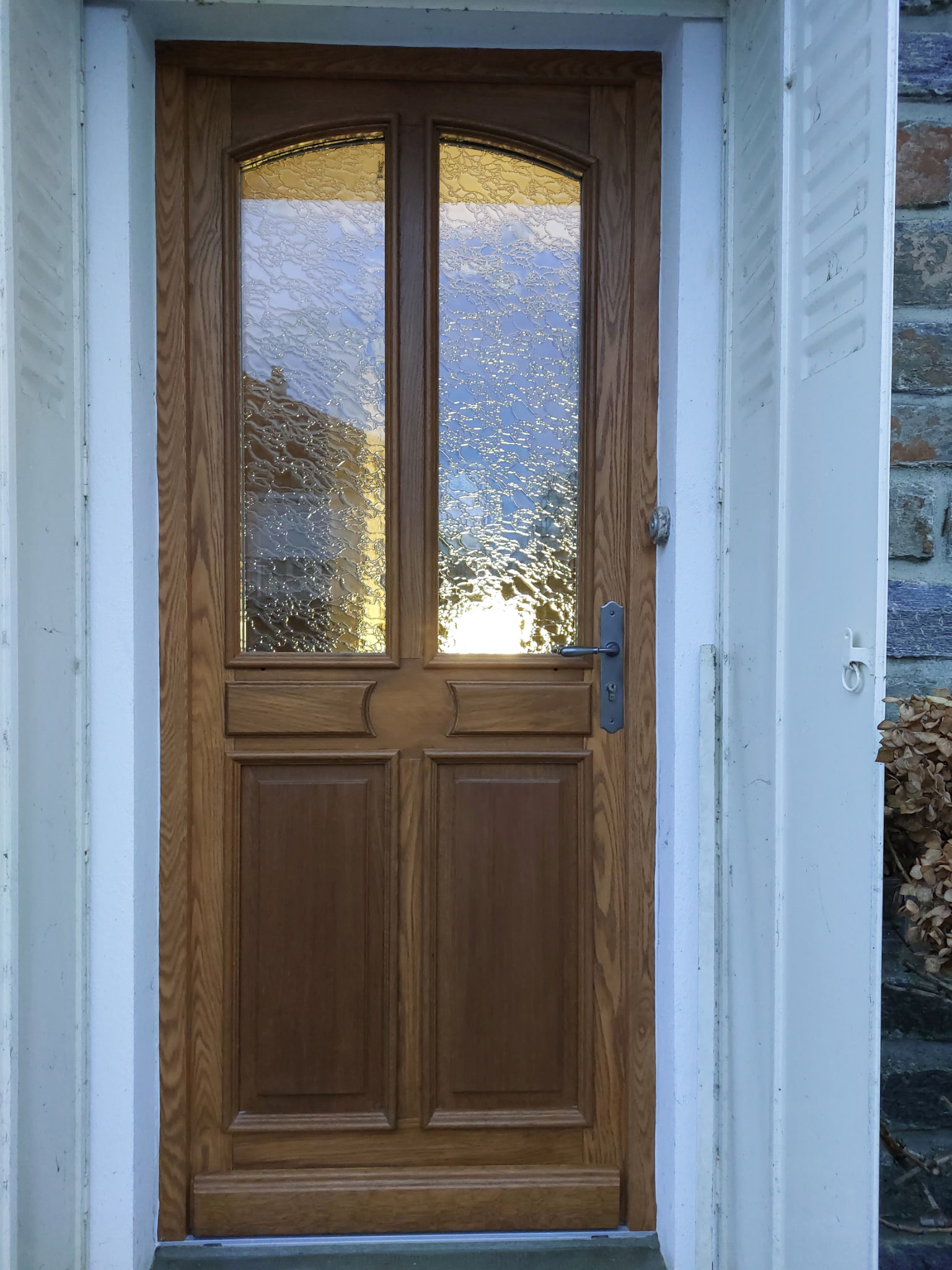 Porte extérieure sur mesure